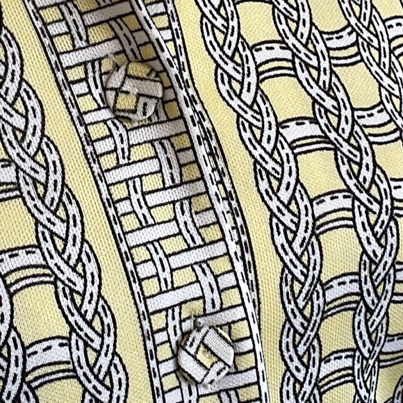 Hooper Associates Vintage Rope/Chain Link Blouse - Picture 5 of 10